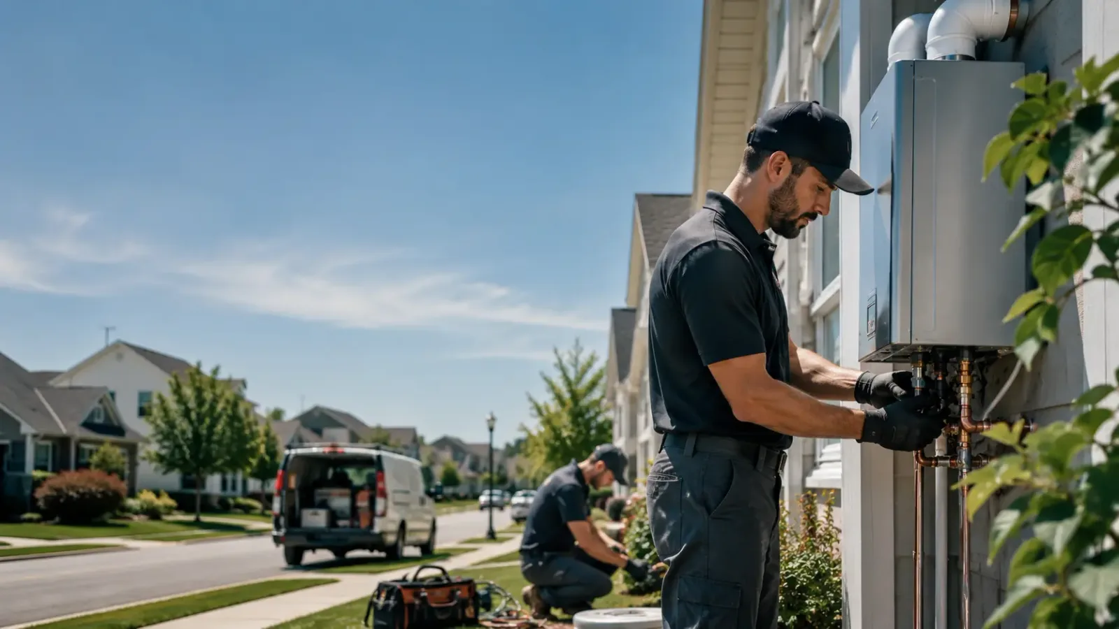 Tankless Water Heater Installation in Limerick, ME
